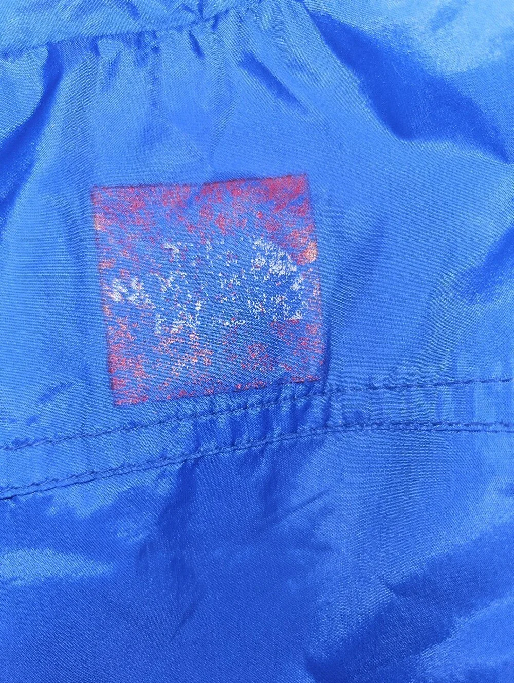 The North Face Vintage Blue Gore-Tex Windbreaker Drawstring Pants Sz L Made USA